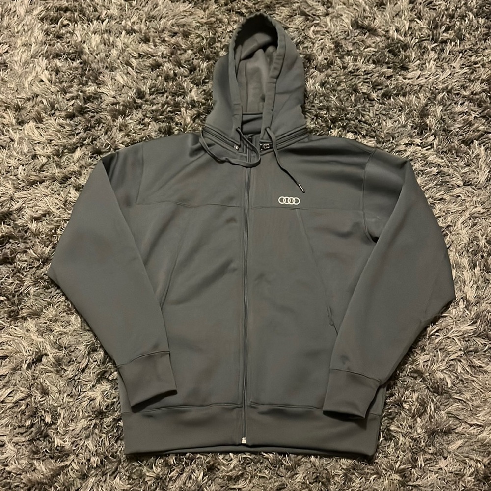 Audi Car Zip Up Hoodie
